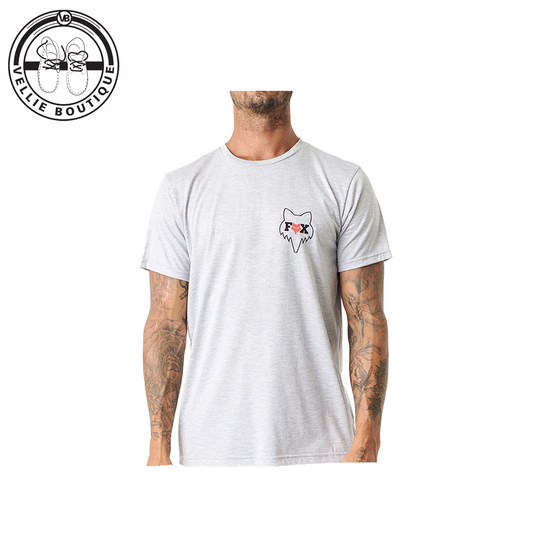 FOX In Theory ss Tee - Grey Mel