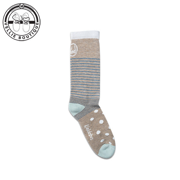 Kakiebos Ladies Polka Stripe Bush Sock