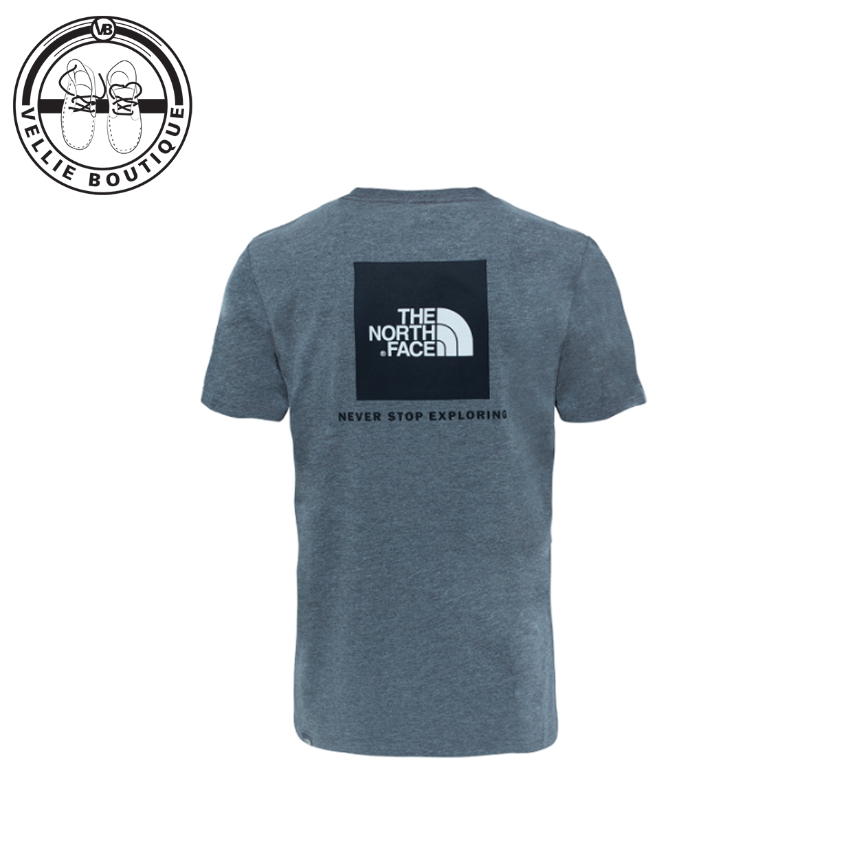 The North Face s/s Redbox Tee - Grey Heather