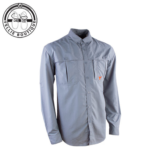 Wildebees Mens Quick Dry Long Sleeve Fishing Shirt