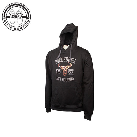 Wildebees Mens Printed / EMB Fleece Hoody
