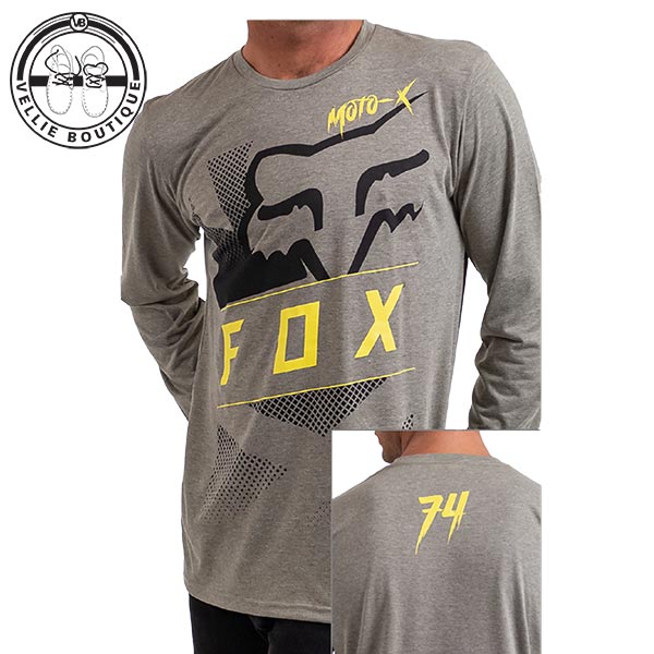 FOX Riet Ls Tee Brigade Melange (5136)