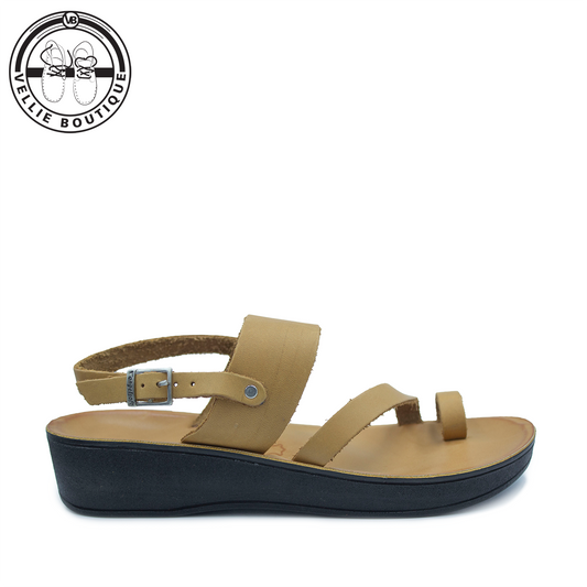 Angelsoft Megan Tan Wedge Sole (1643)
