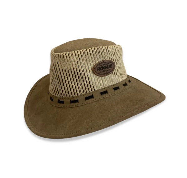 Rogue Suede Breezy Hat Khaki