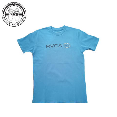 RVCA Air Hex ss T-Shirt - Sea Blue