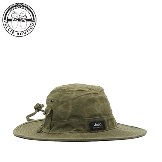 JEEP Men Wide brim Hat - Olive