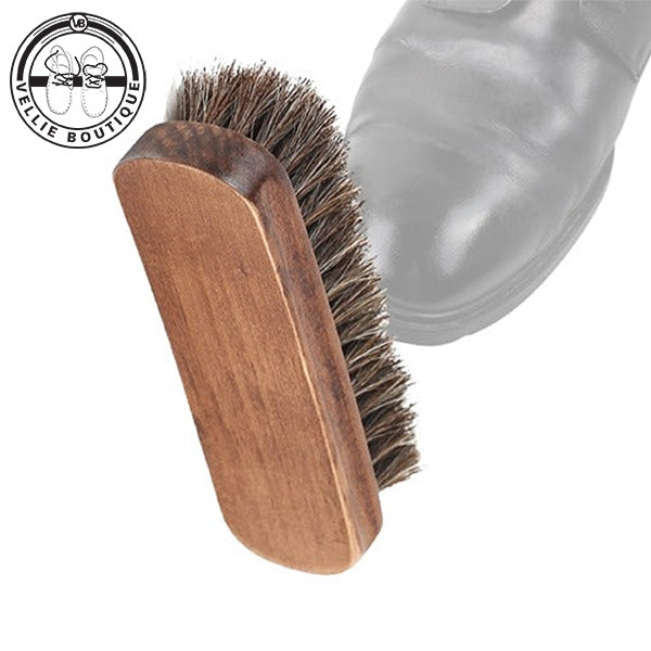 Oupa Koen Shoe Polish Brush - Tan M (Horse Hair Bristles)