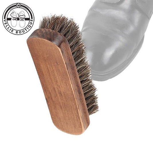 Oupa Koen Shoe Polish Brush - Tan M (Horse Hair Bristles)