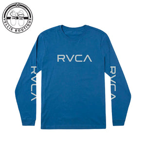 RVCA Cool Blue Big RVCA LS T-shirt
