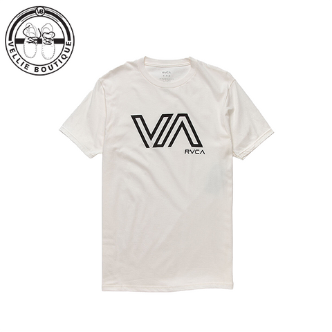 RVCA VA Stencil ss T-Shirt - White