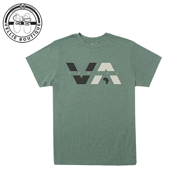 RVCA VA Africa Balance SS T-Shirt - Jade