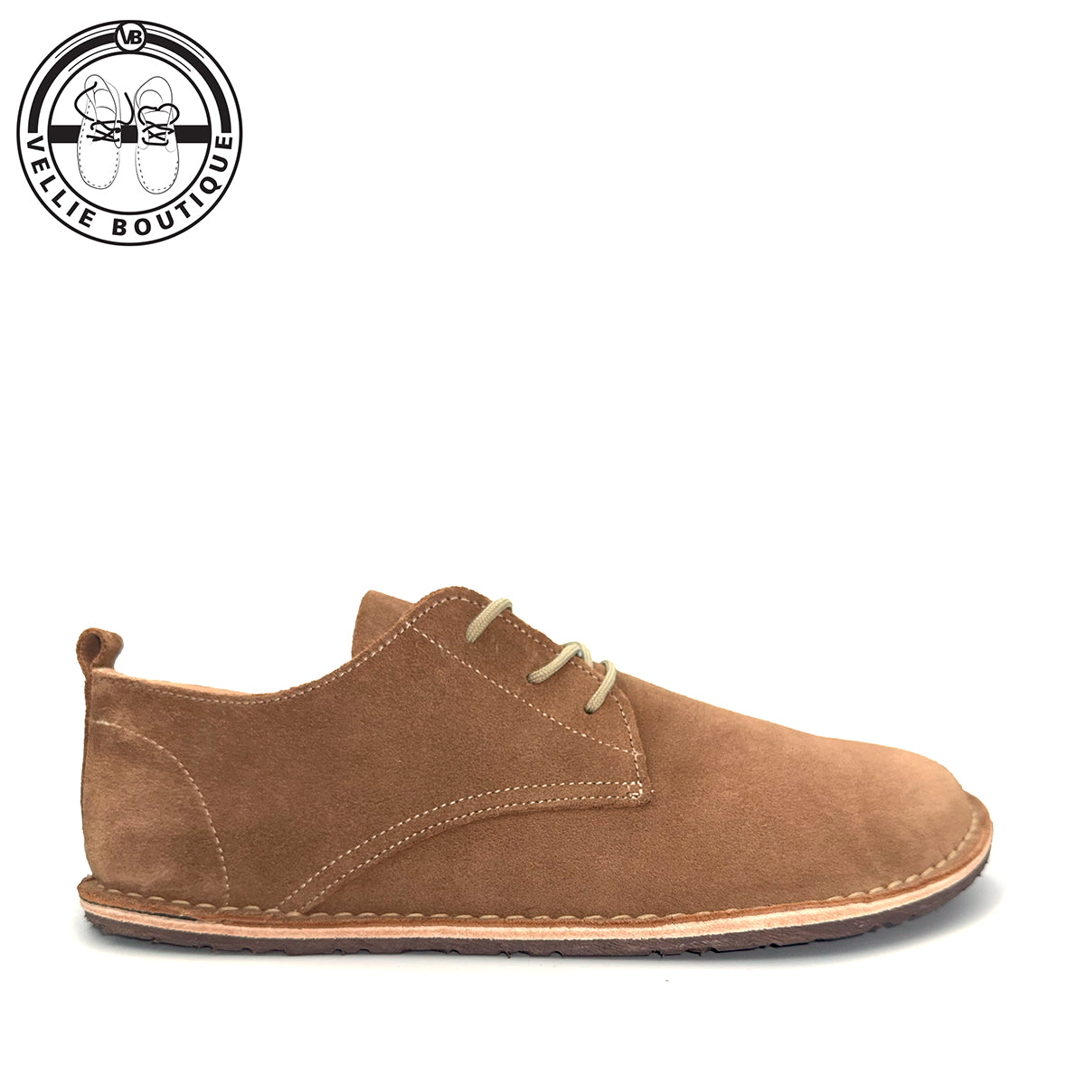 #Veldskoen Kaalvoet Klonkie - Suede
