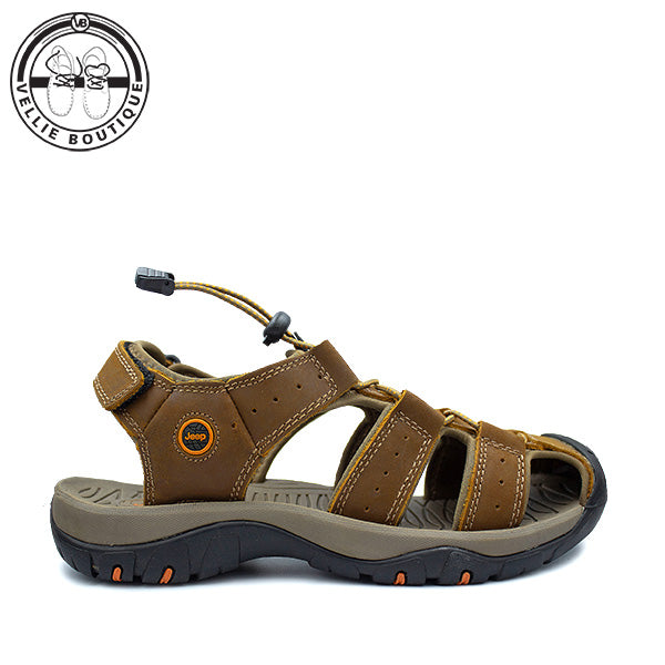 Jeep Trackhwack Closed Sandal - Brown