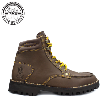 KapoQ Rooiberg Moc Toe  (Brown Burnish) 23002