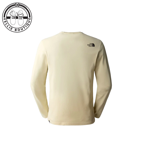 The North Face L/S Fine Tee - Gravel