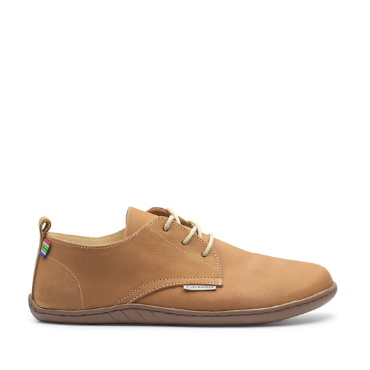 #Veldskoen Kaalvoet Klonkie Bucket Sole - Tan