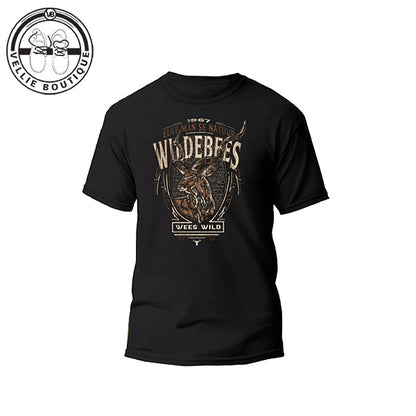 Wildebees Mens Woodlook Kudu Shield Tee