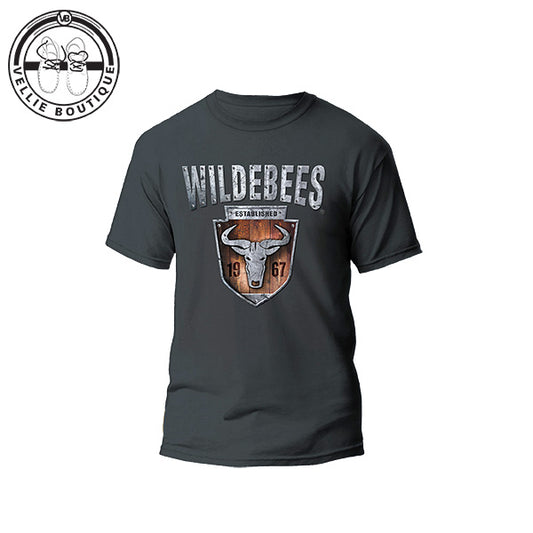 Wildebees Mens Metal Arrow Head Tee -Pewter