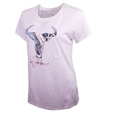 Wildebees Ladies Marble Logo Tee