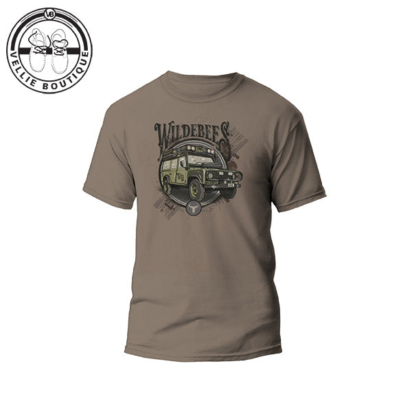 Wildebees Boys Off-Road Tee - Desert Sand