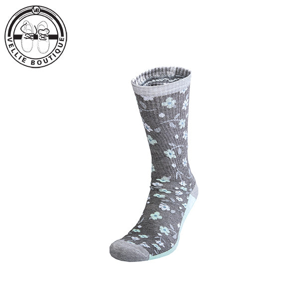 Wildebees Ladies Spotty Flower Bush Sock