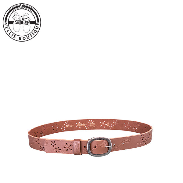 Wildebees Ladies Emboss and Cut Out Belt