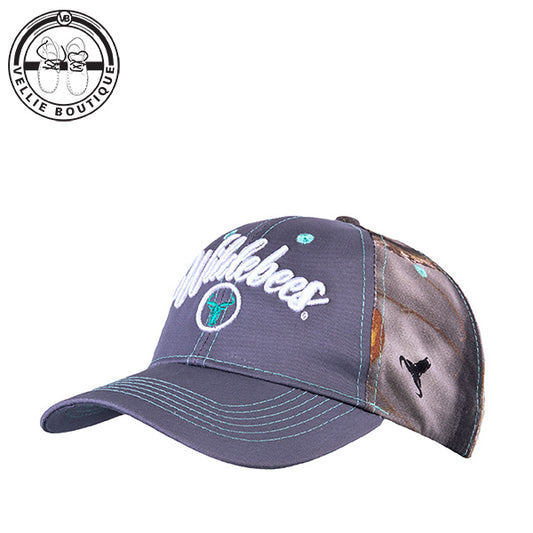 Wildebees Ladies Lurex Scrip Cap - Bosveld/Charcoal