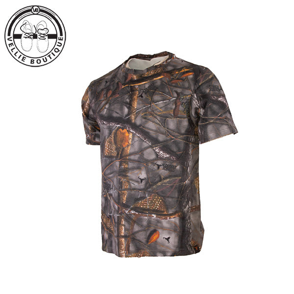 Wildebees Mens Bosveld S/S Camo Tee - Bosveld