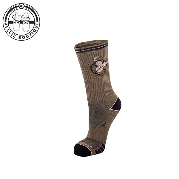 Wildebees Mens Scope Logo Bush Sock