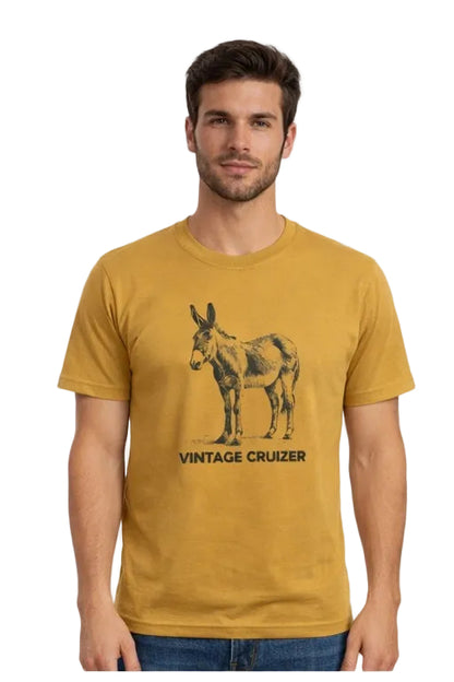 Vintage Cruizer T-Shirt (Dark Khaki)