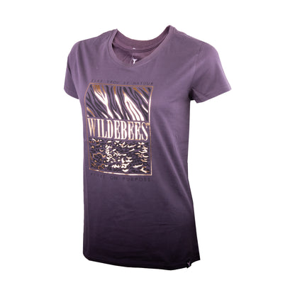 Wildebees Ladies Animal Instinct Block Tee