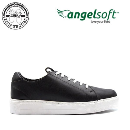 Angelsoft Cindy Lace-Up Leather Sneaker (1964)