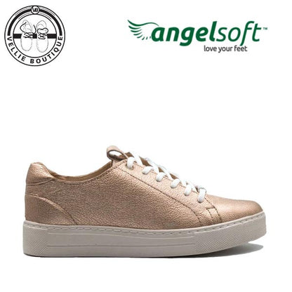 Angelsoft Cindy Lace-Up Leather Sneaker (1964)