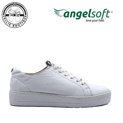 Angelsoft Cindy Lace-Up Leather Sneaker (1964)