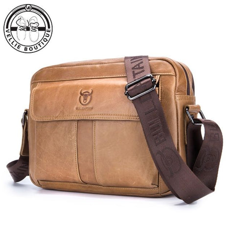Bull Captain Double Layer Leather Bag