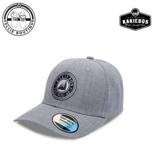 Kakiebos Men Circle Satin Badge Cap