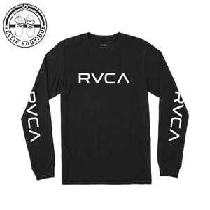 RVCA Black Big RVCA LS T-Shirt