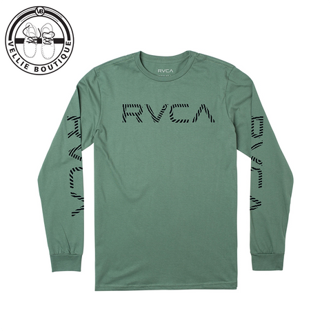 RVCA Spinach Big Fills LS T-Shirt
