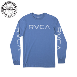 RVCA French Blue Big Fills LS T-Shirt
