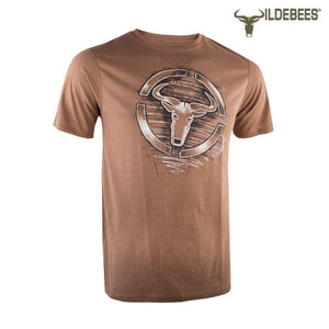 Wildebees Mens Casual T-Shirt Graffiti Grunge
